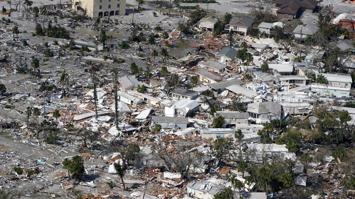 Dødstallene stiger etter orkanen i Florida