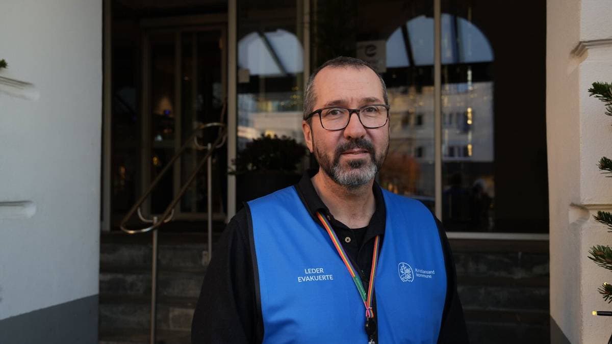 Tilbyr støtte og praktisk hjelp til de evakuerte