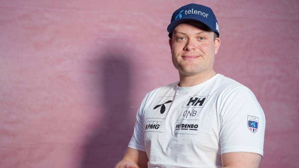 Tre på rappen for para-alpinisten Saltvik Pedersen