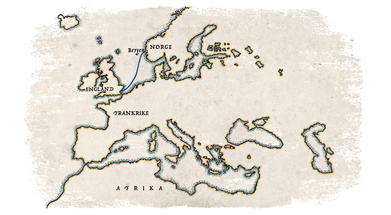 Kongerekka: Sigurd Jorsalfare kart 1