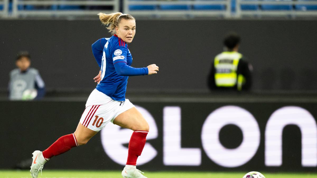 VIF-damene så godt som sikret sølvet etter sene mål mot LSK Kvinner