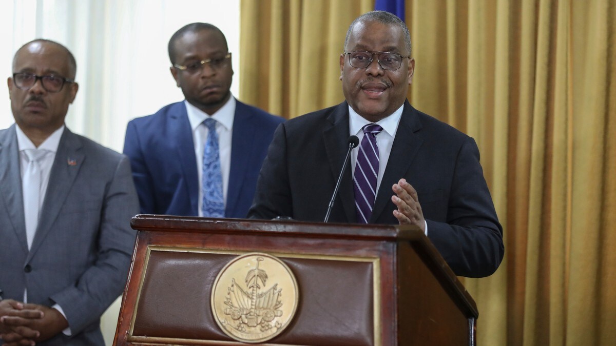 Haitis midlertidige statsminister innlagt på sykehus