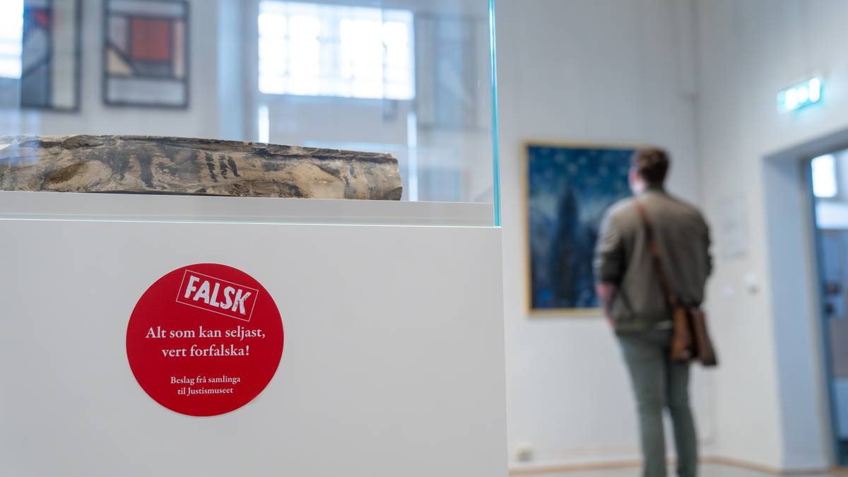 Stiller ut falsk kunst: «Munch-måleriet» blei forsøkt selt for to millionar