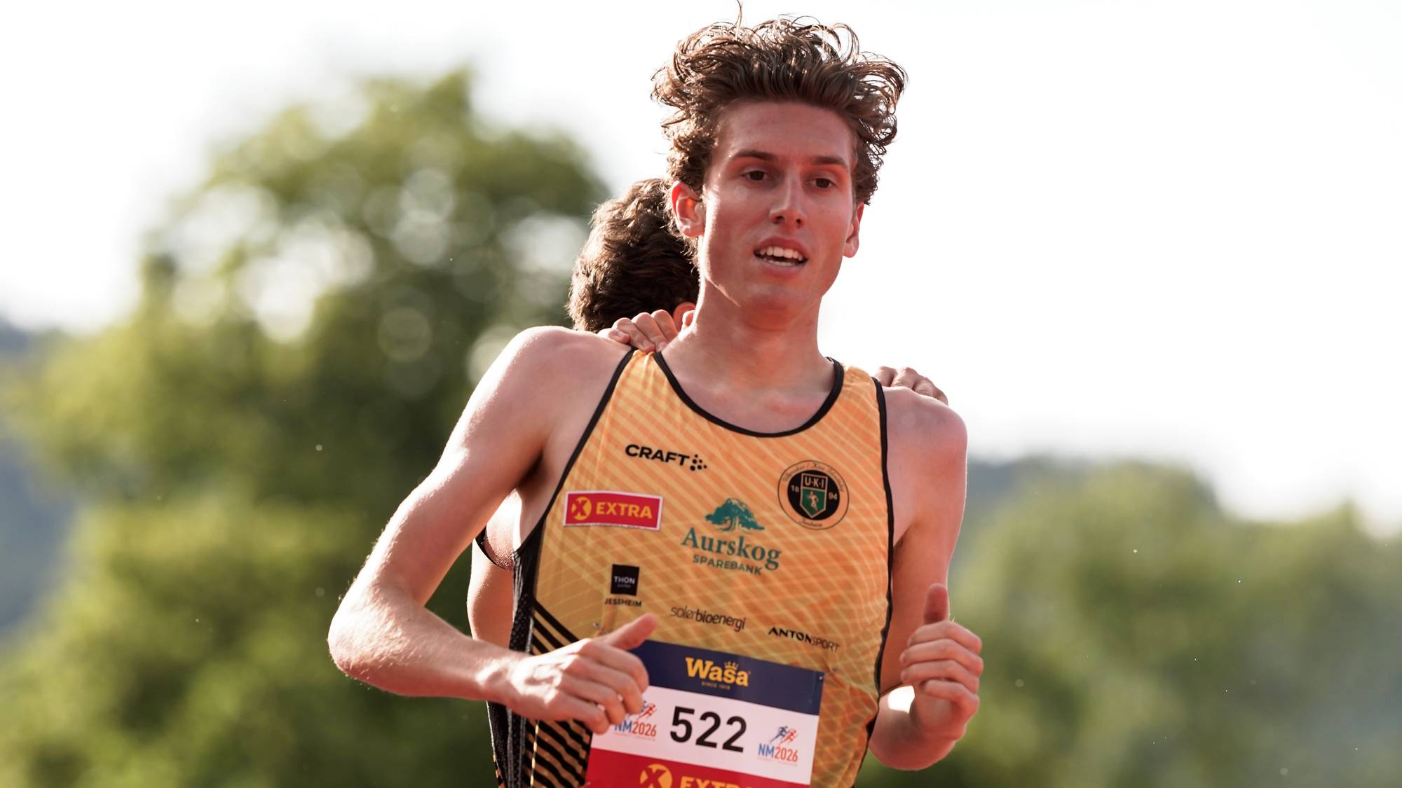 Andreas Fjeld Halvorsen i NM på 1500 meter.