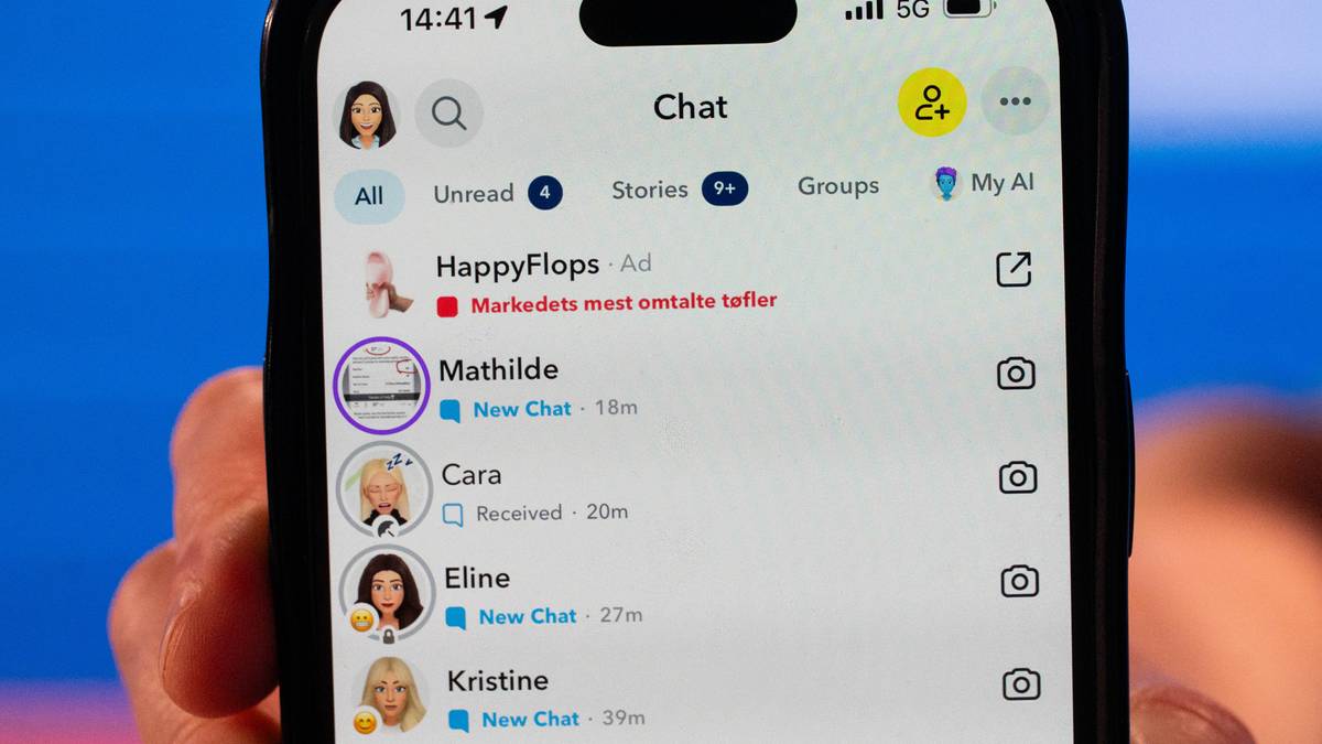 Reagerer på Snapchats reklametriks: – Jeg får en trang til å se
