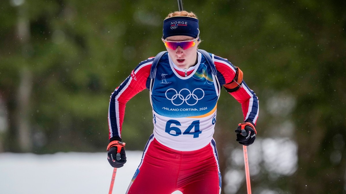 Satset alt og sprakk på siste skyting – tok sølv etter ny fantomavslutning