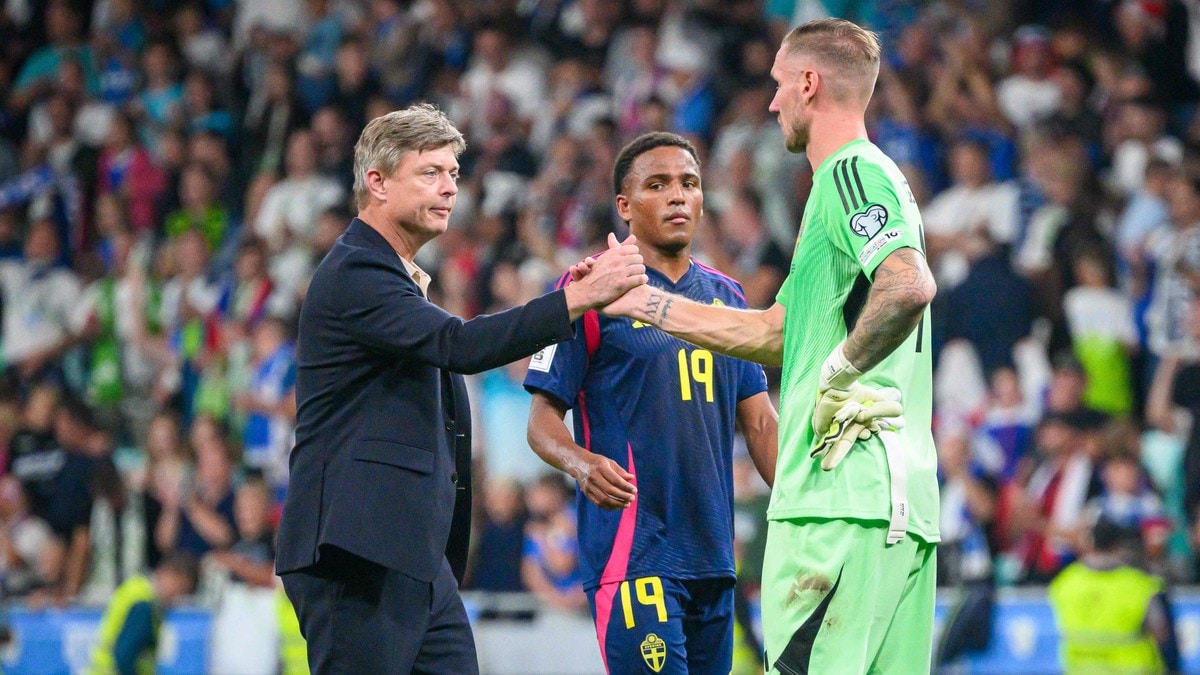 Sverige-keeper Robin Olsen om sitt landslagsnei: – Vil ikke spille under Tomasson