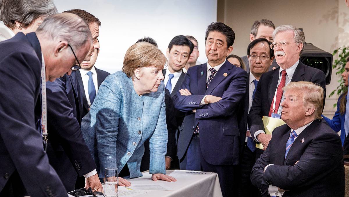 Trump withdraws American signature from G7 final declaration – NRK Urix – Foreign news and documentaries