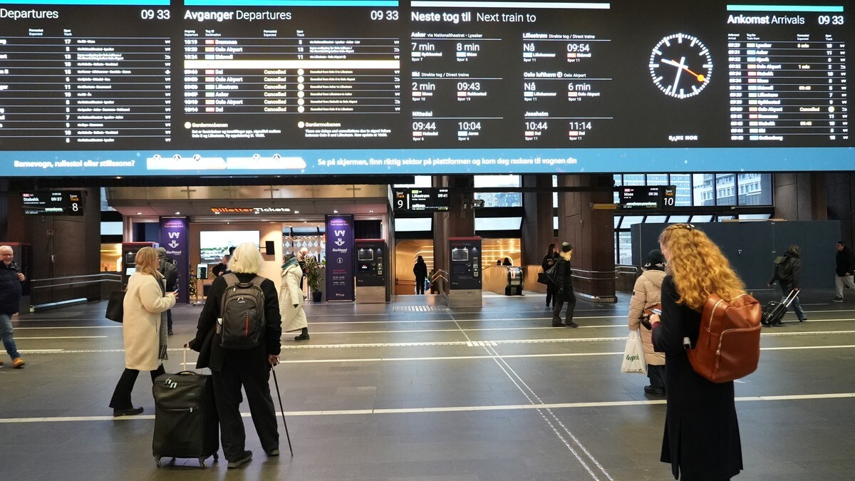 Signalfeil skaper togtrøbbel mellom Oslo S og Lillestrøm