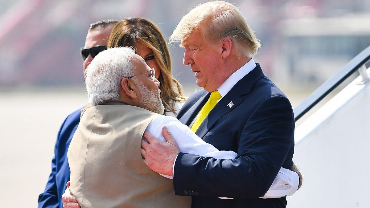 Trump har kome fram til India
