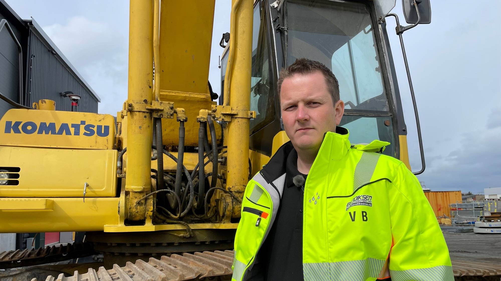 Vidar Langås Bendiksen driver bygg- og anleggsselskapet Bendriksen Entreprenør.