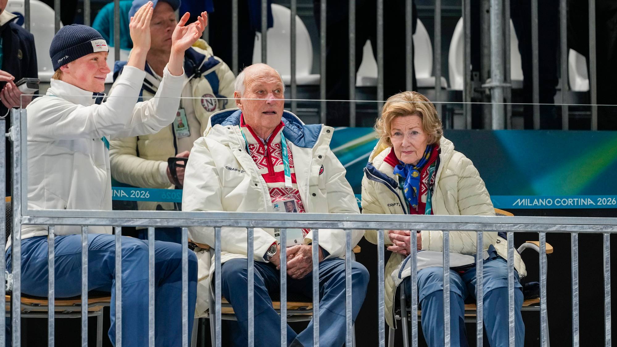 Kong Harald i vinter-OL.