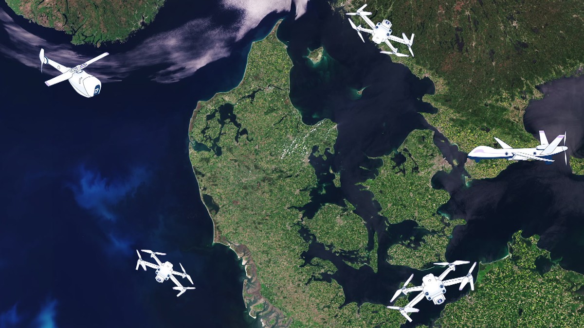Derfor er Danmark utsatt for droner