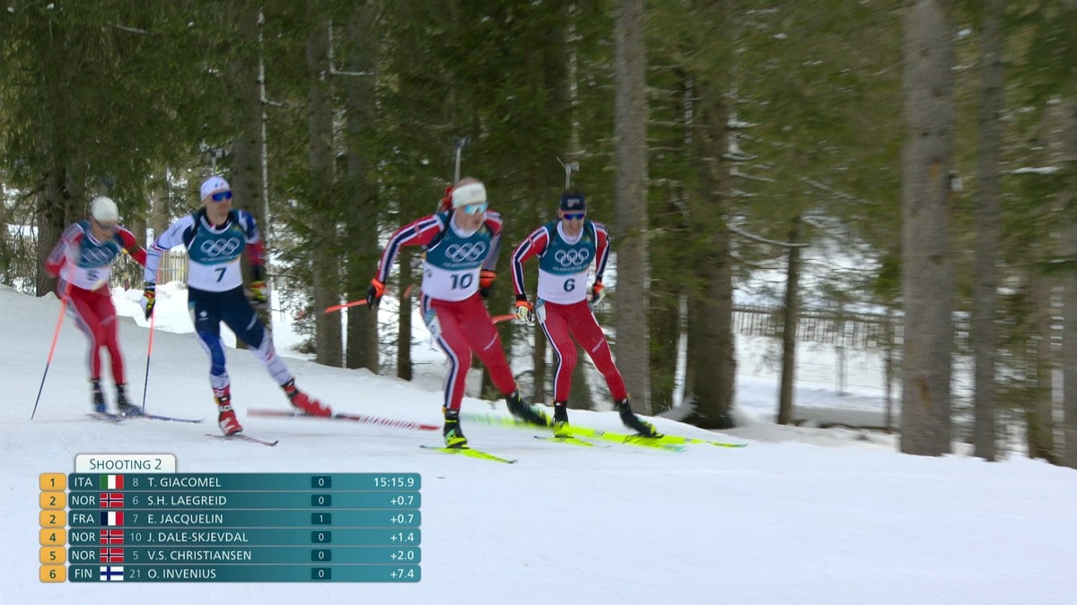 Her kjefter gullvinneren på rivalen: – Ro deg ned!