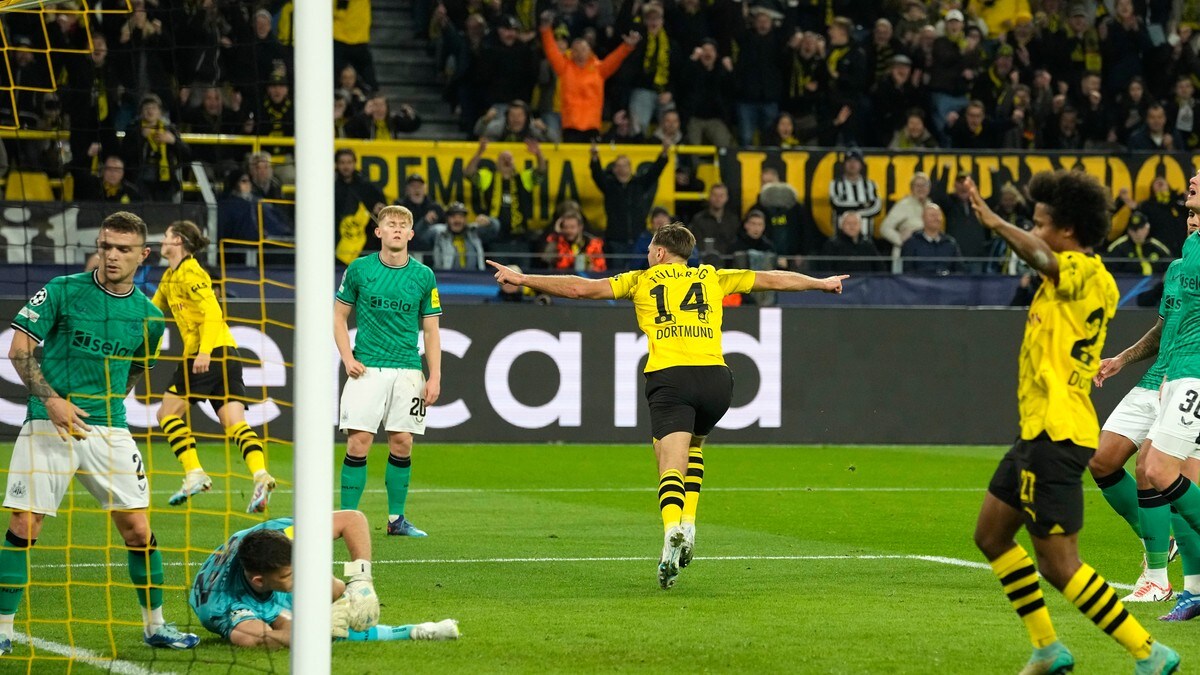 Newcastle i skikkelig CL-trøbbel – slått av Dortmund igjen