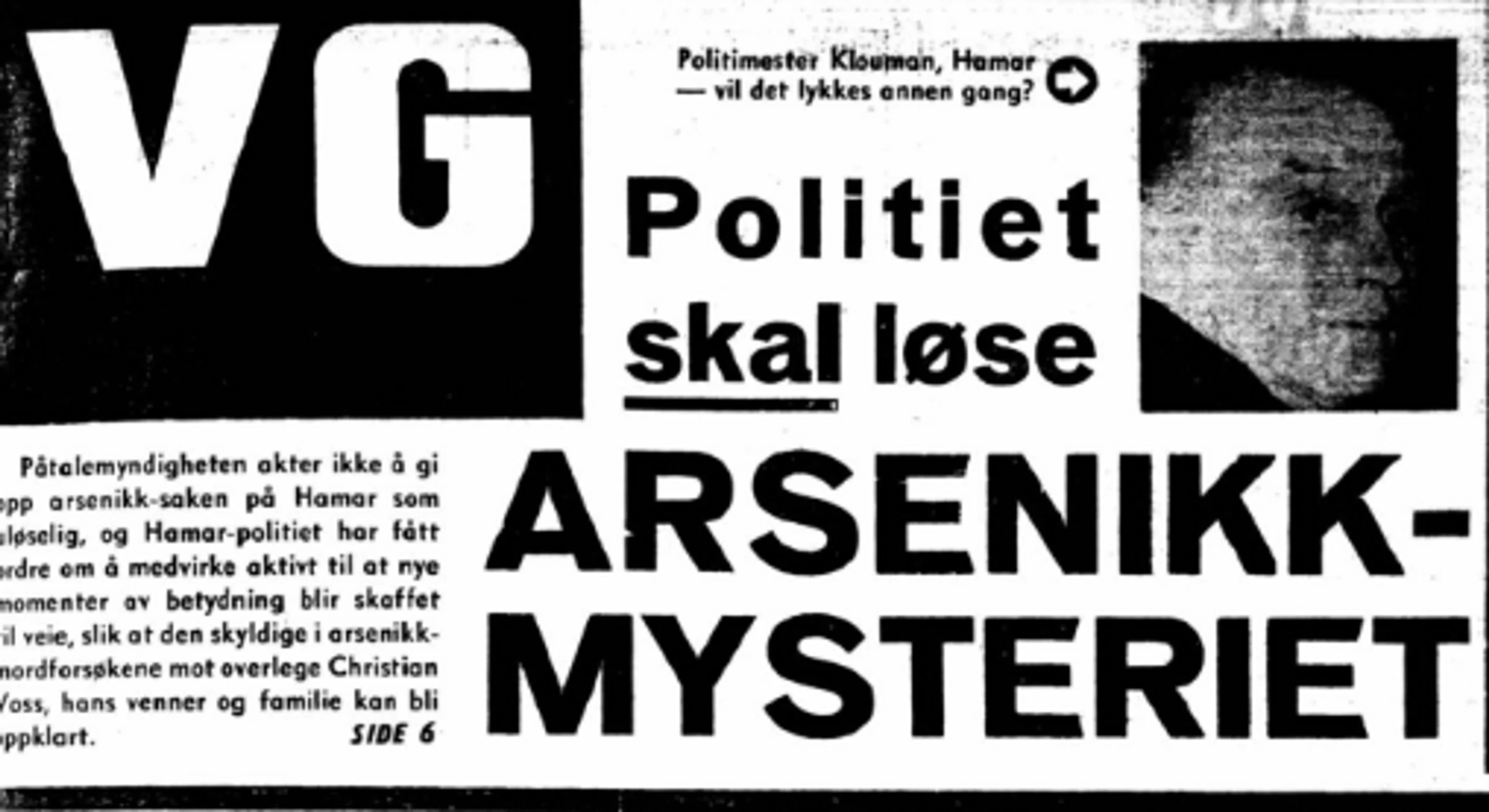 VGs forside 20. desember 1963