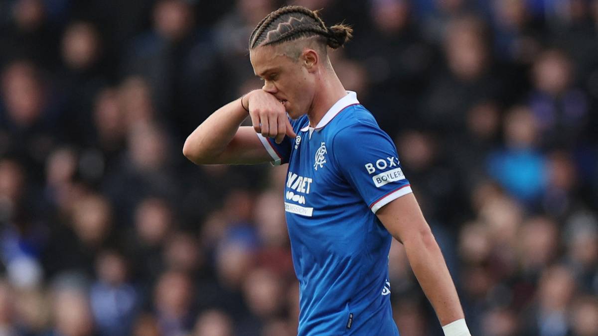 Aasgaard utvist i hett ligacupderby – Rangers utslått