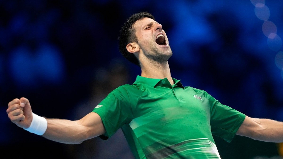 Djokovic ubeseiret gjennom gruppespillet i ATP-finalen