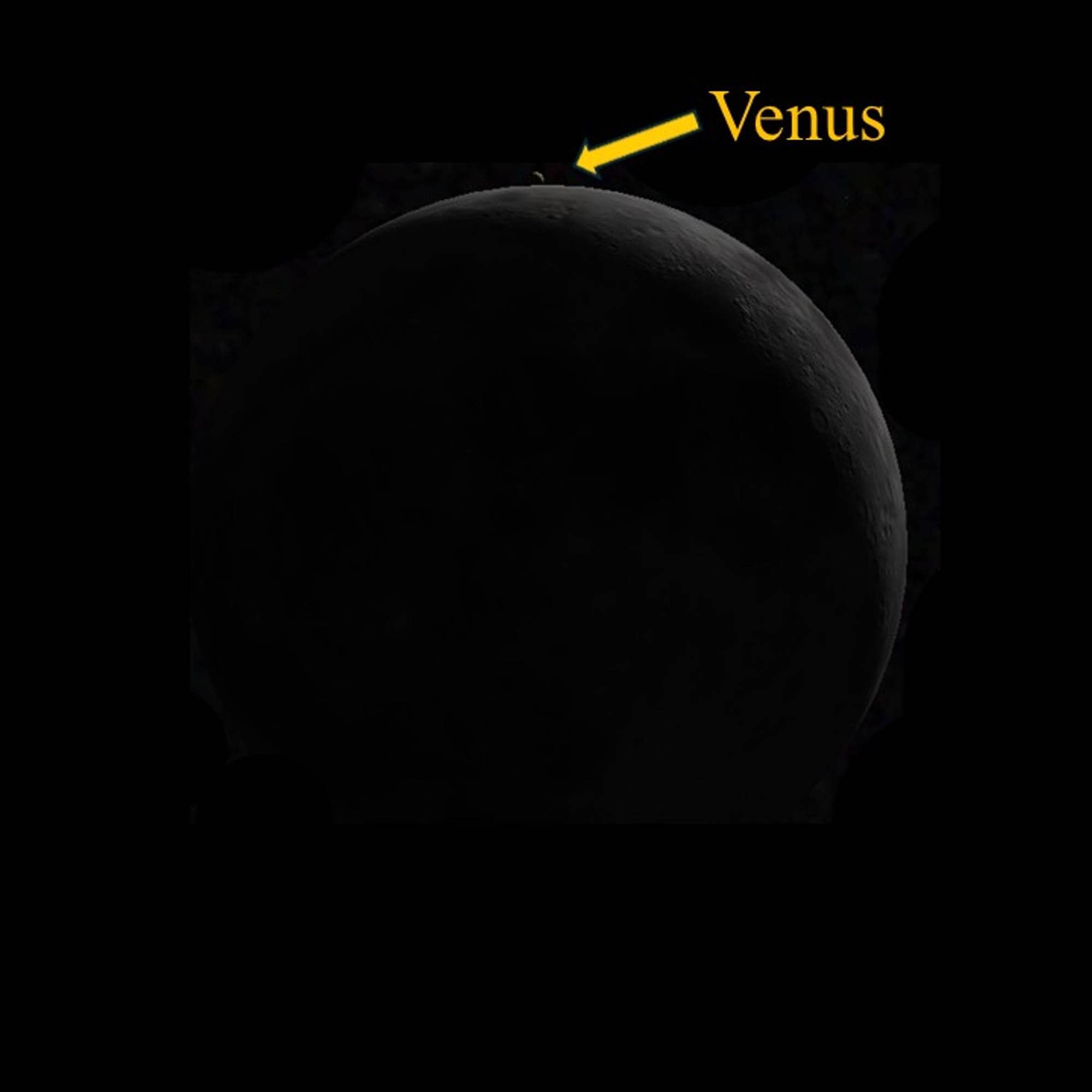 Mandag 14. september fra kl. 12.37 titter planeten Venus
frem etter å ha vært skjult av Månen.
