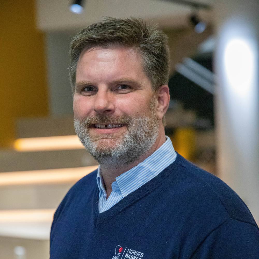 Jan Hendrik Parmann, President of the Norwegian Basketball Association