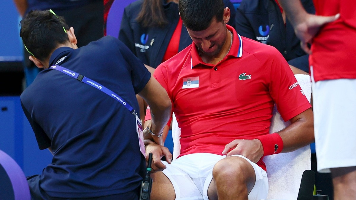 Djokovic tapte med skadeproblemer