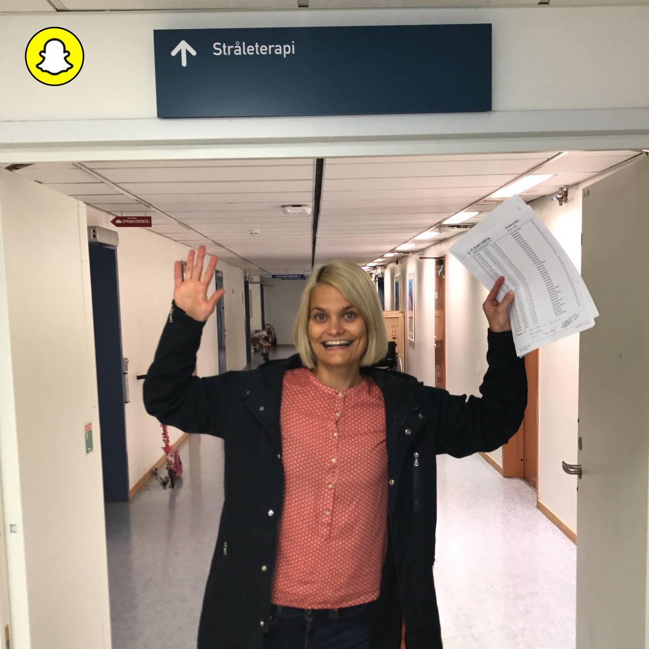 Berit Skralthaug er ferdig med kreftbehandlinga