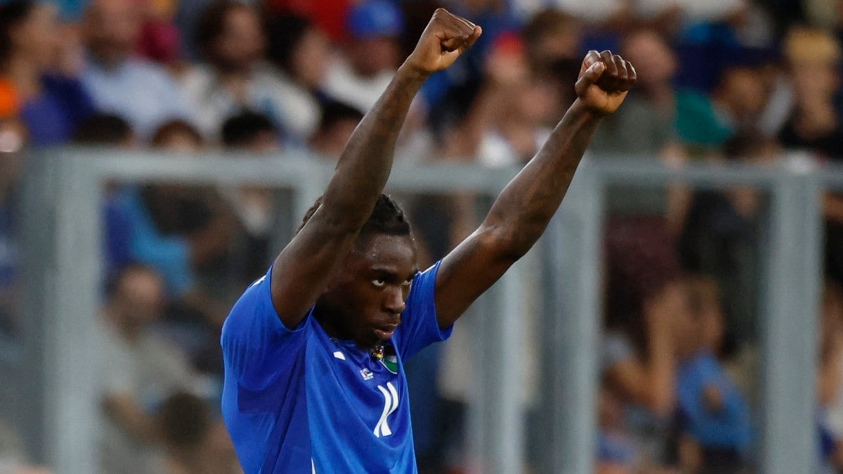 Italia smadret Estland
