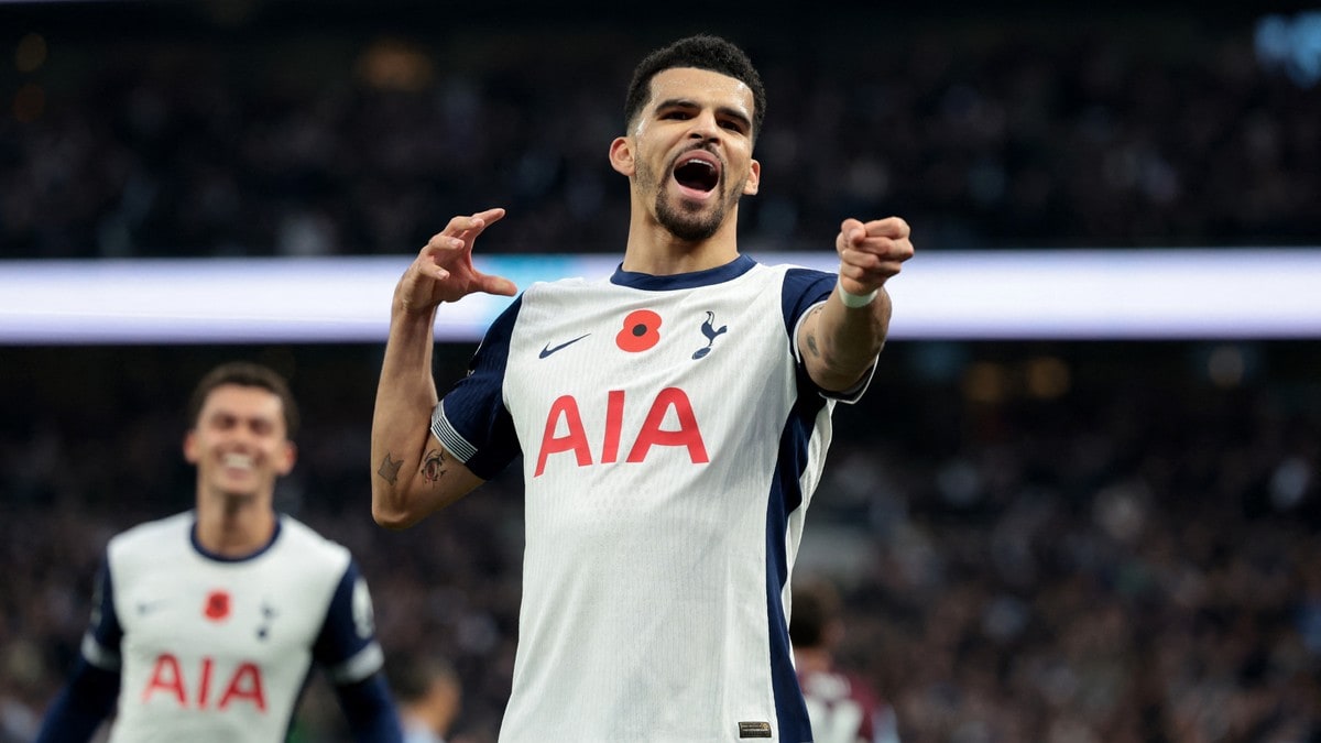 Solanke i storform i Tottenham-seier