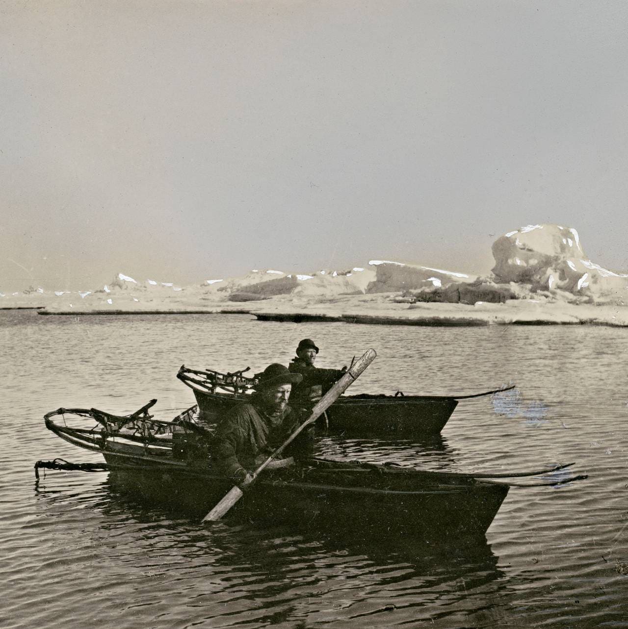 Fridtjof Nansen og Hjalmar Johansen