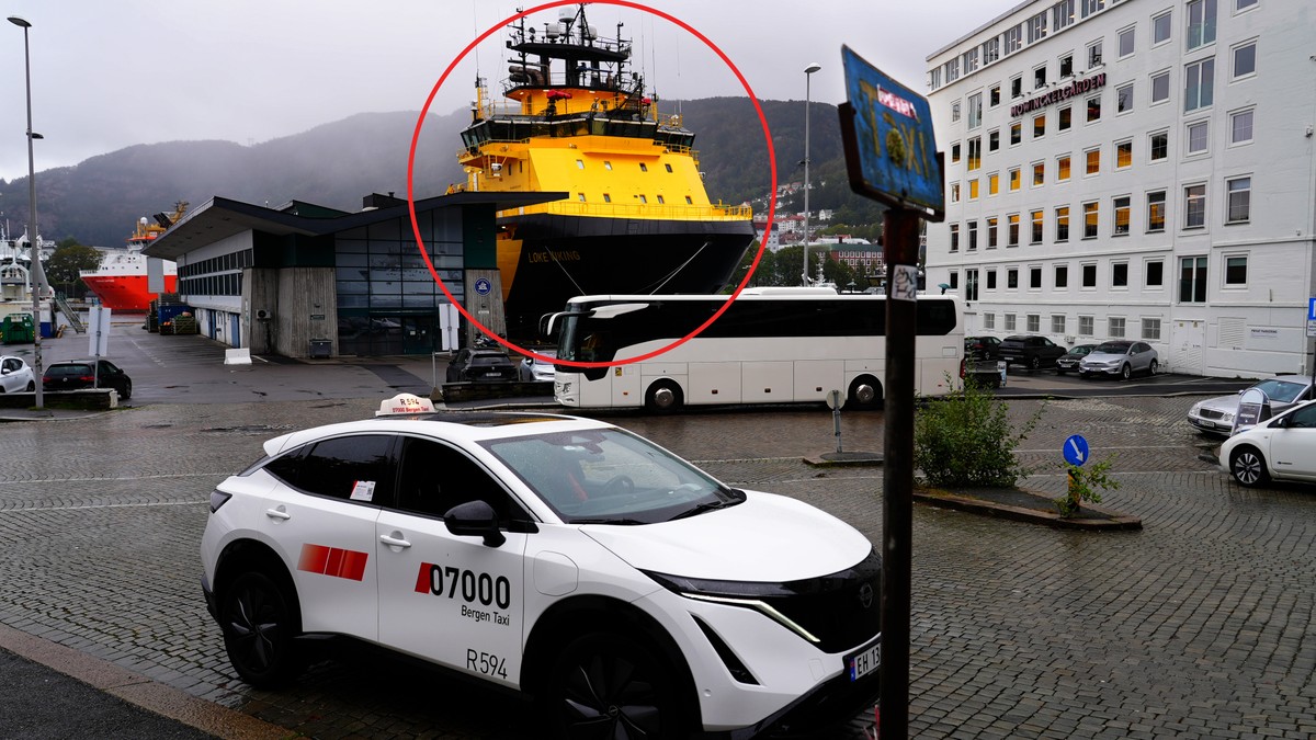 Taxisjåfør betaler ti ganger mer skatt enn gigantskipet