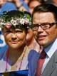 Foto: BOB STRONG / REUTERS Kronprinsesse Victoria og Daniel Westling