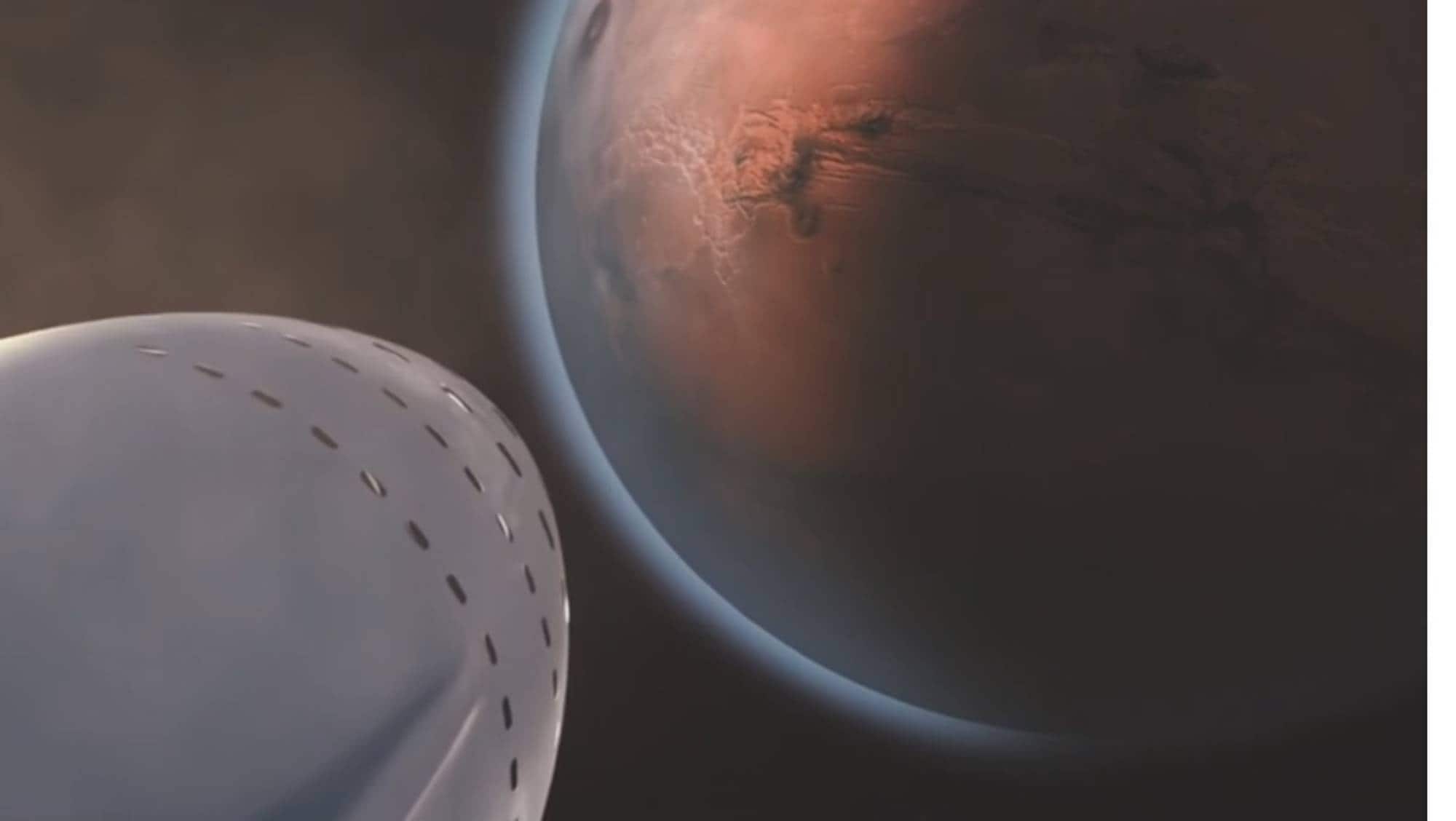 SpaceX ved Mars