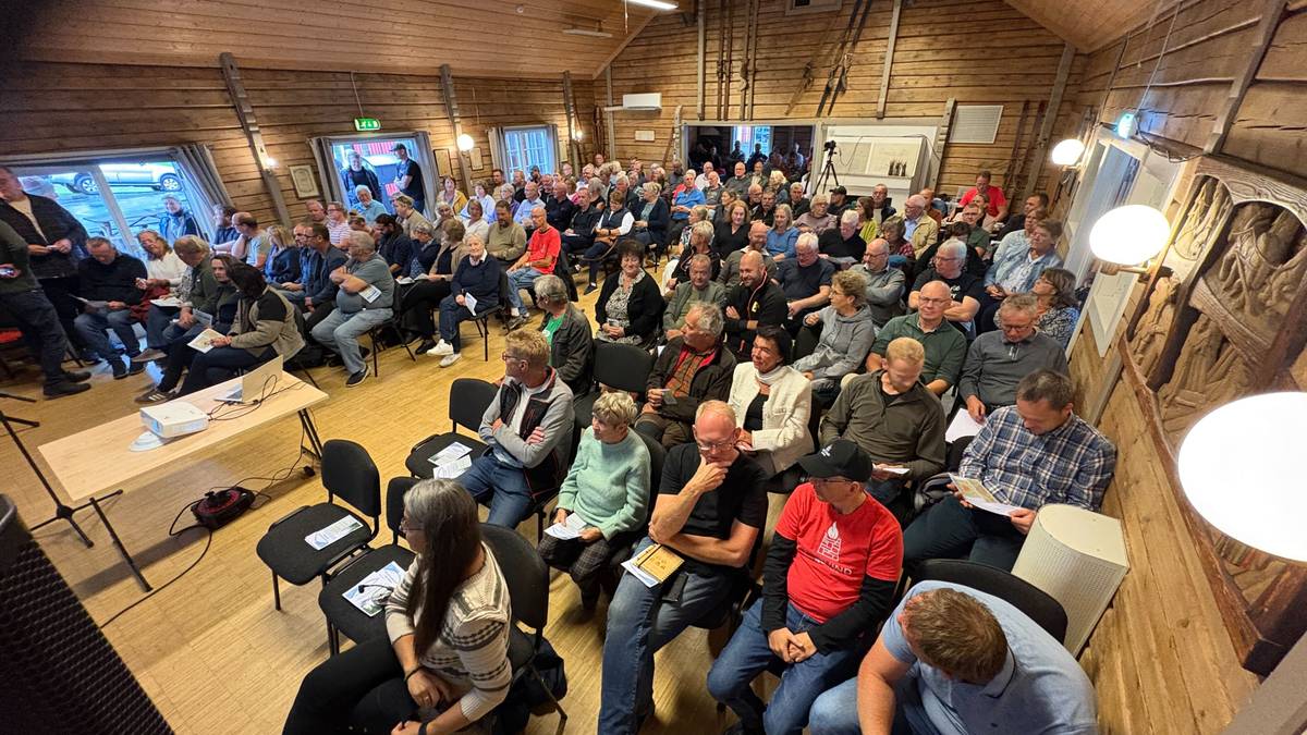 Mange på møte om vindkraft
