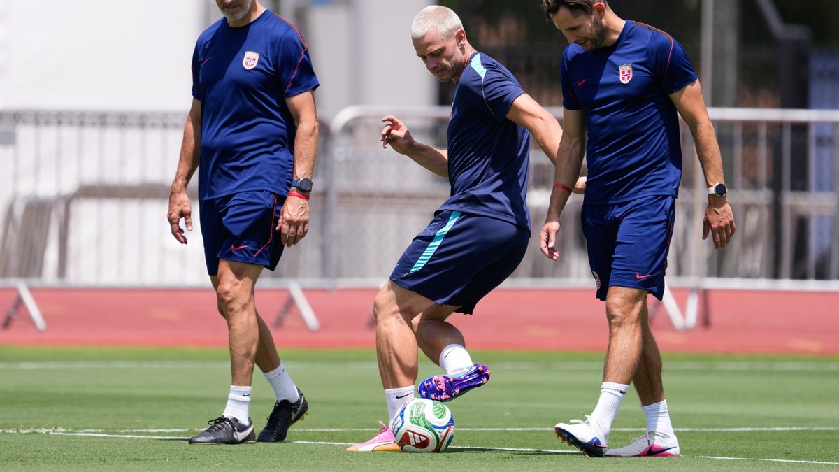 Ryerson testes på trening
