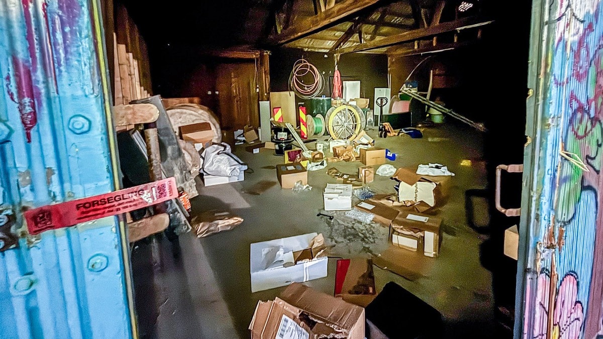 Omfattende tyveri av pakker