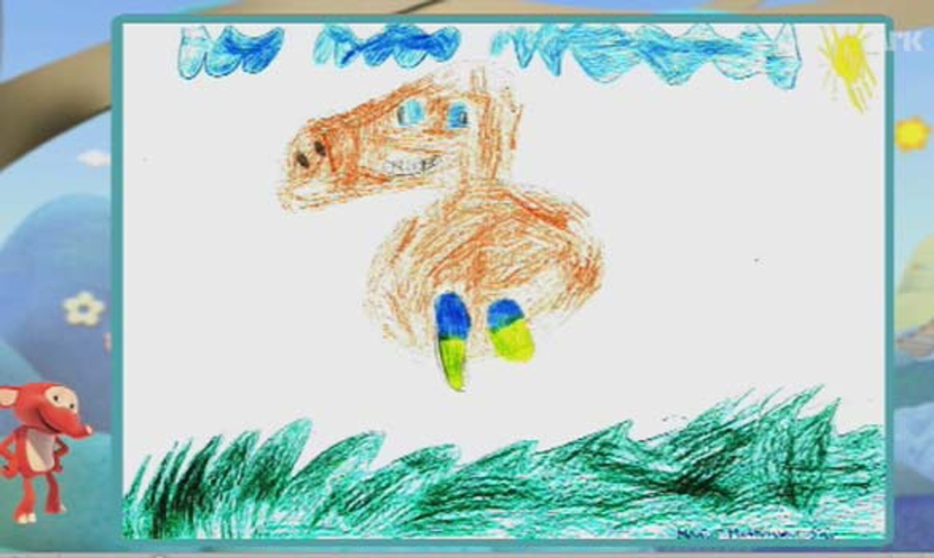 Fantorangen Tegnebok 8 NRK