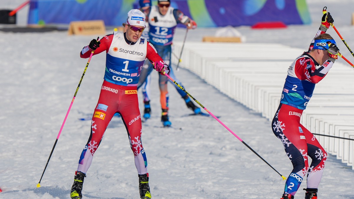 Ski-VM: Johannes Høsflot Klæbo tok gull på femmila etter thrilleravslutning