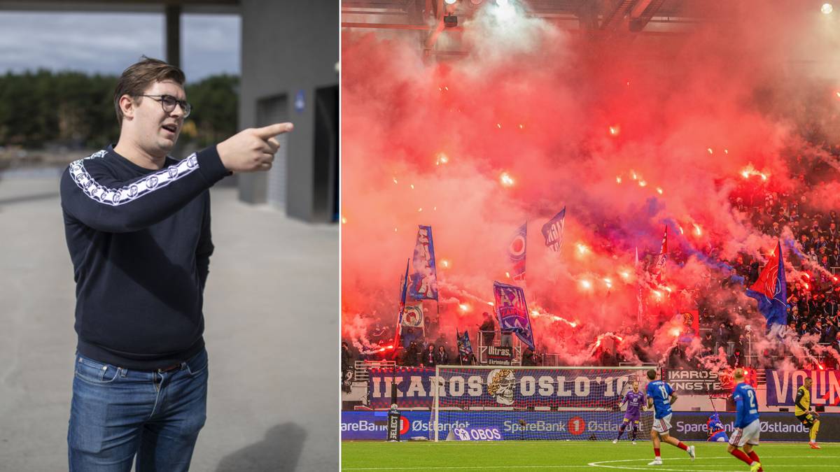 پولیس اور شائقین کے درمیان Åråsen میں Lillestrøm–Vålerenga میچ کے حفاظتی اقدامات پر تصادم