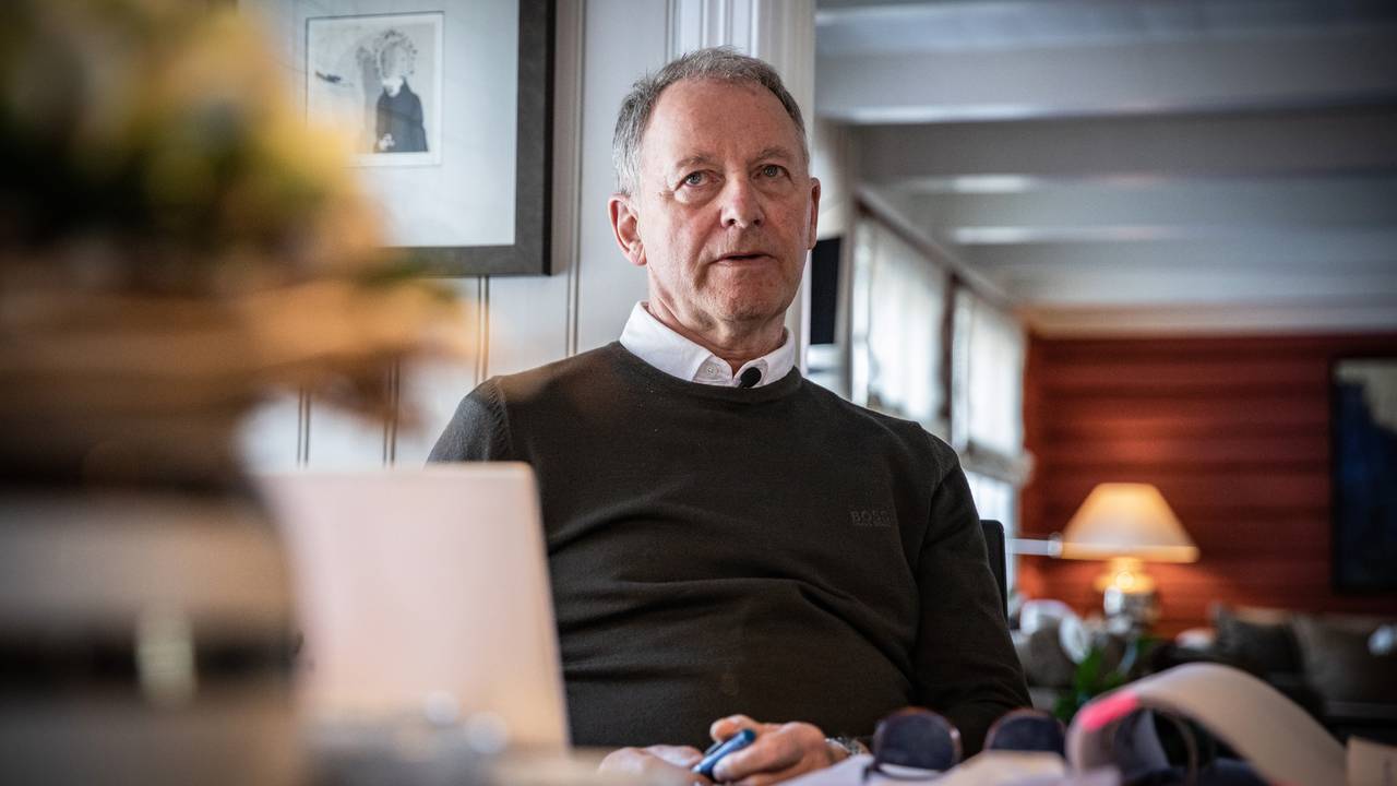 Arne Pedersen intervjues av NRK