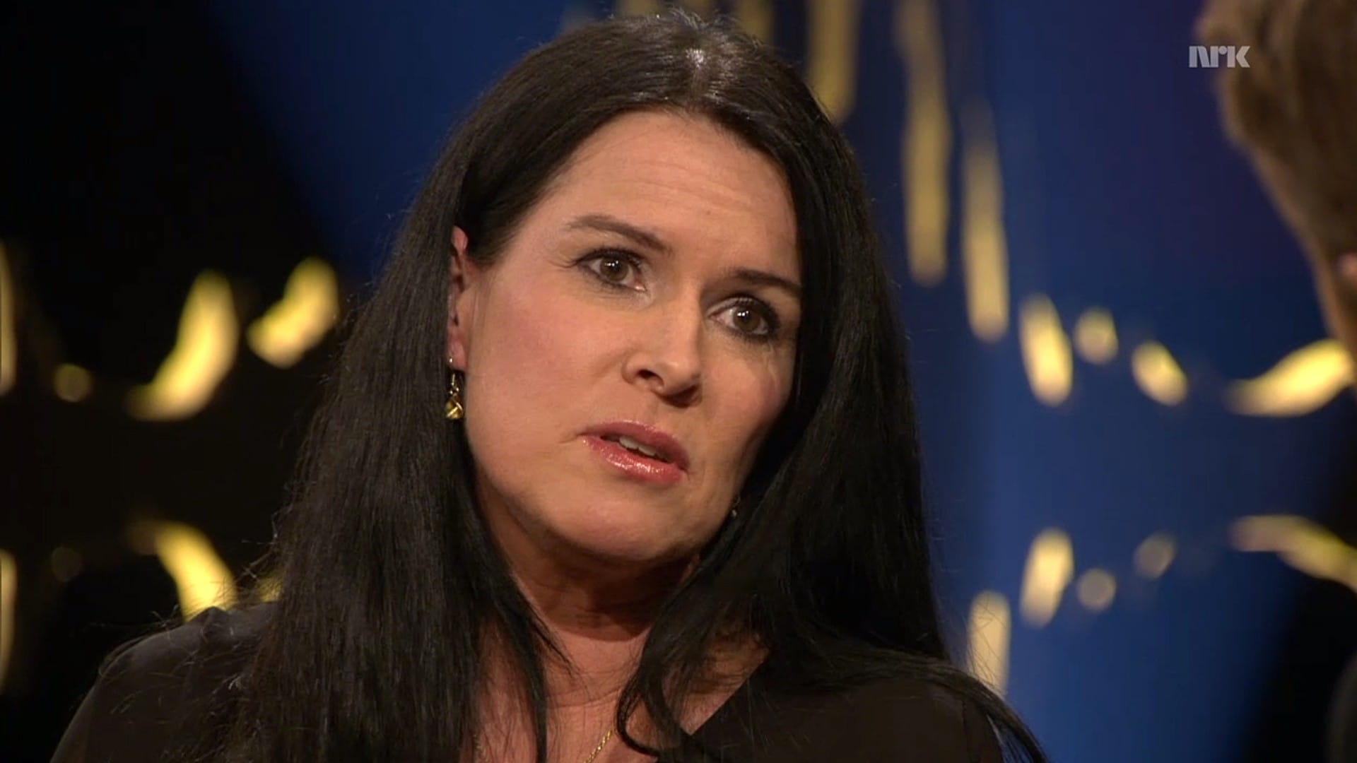 Åsa Waldau hos Skavlan Jeg går ikke ut NRK