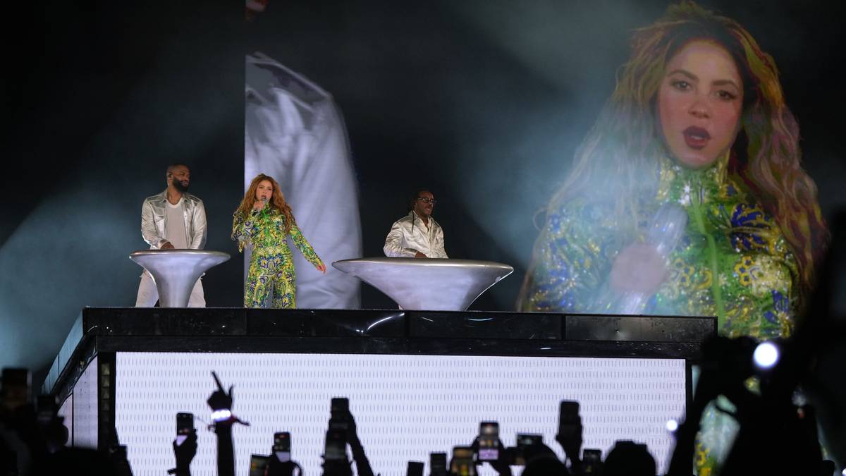Shakira-fans fylte Copacabana