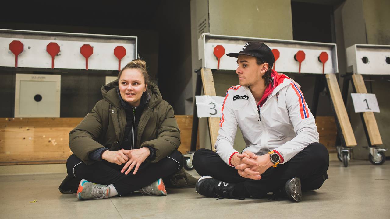 Jenny Stene og Henrik Larsen