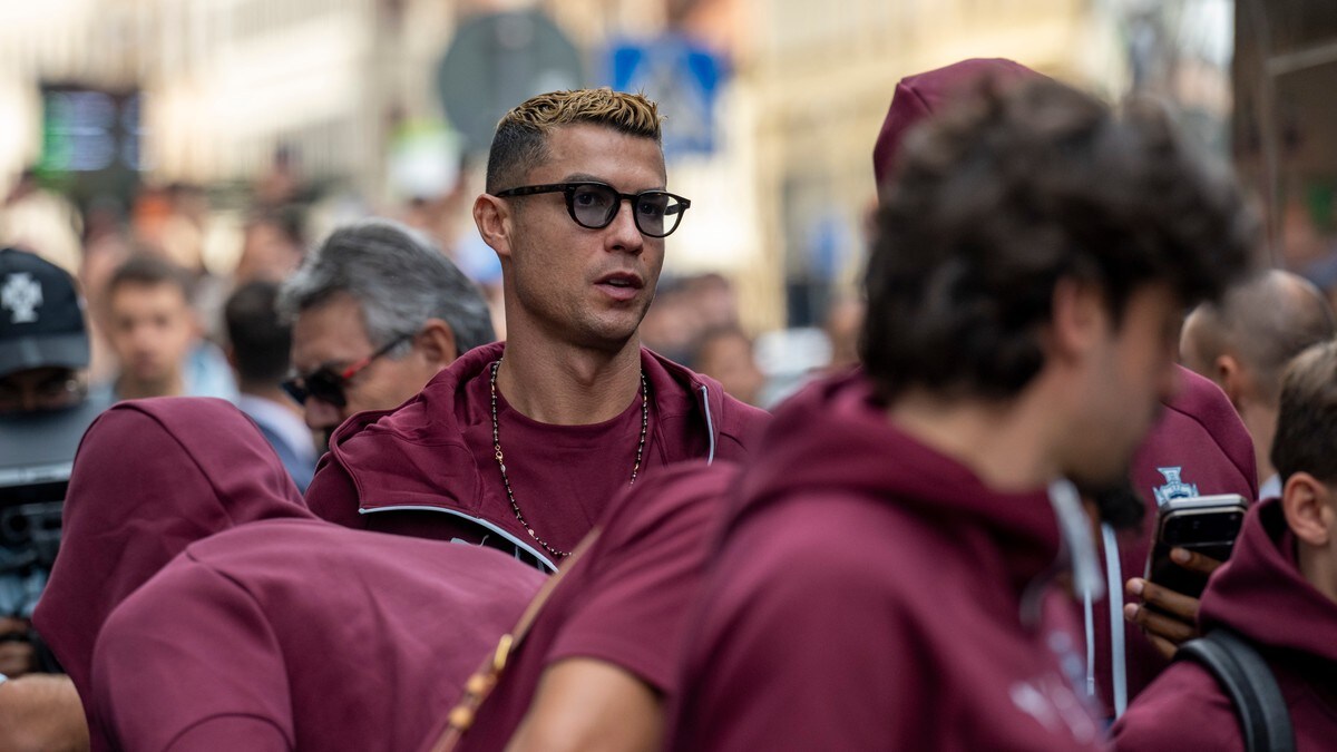 Ronaldo dukket opp i Malmö
