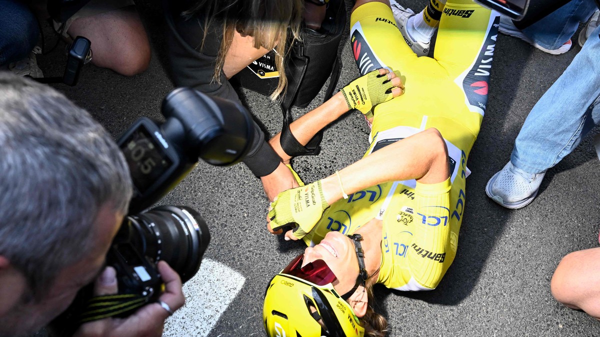 Tårevåt hjemmejubel i Tour de France