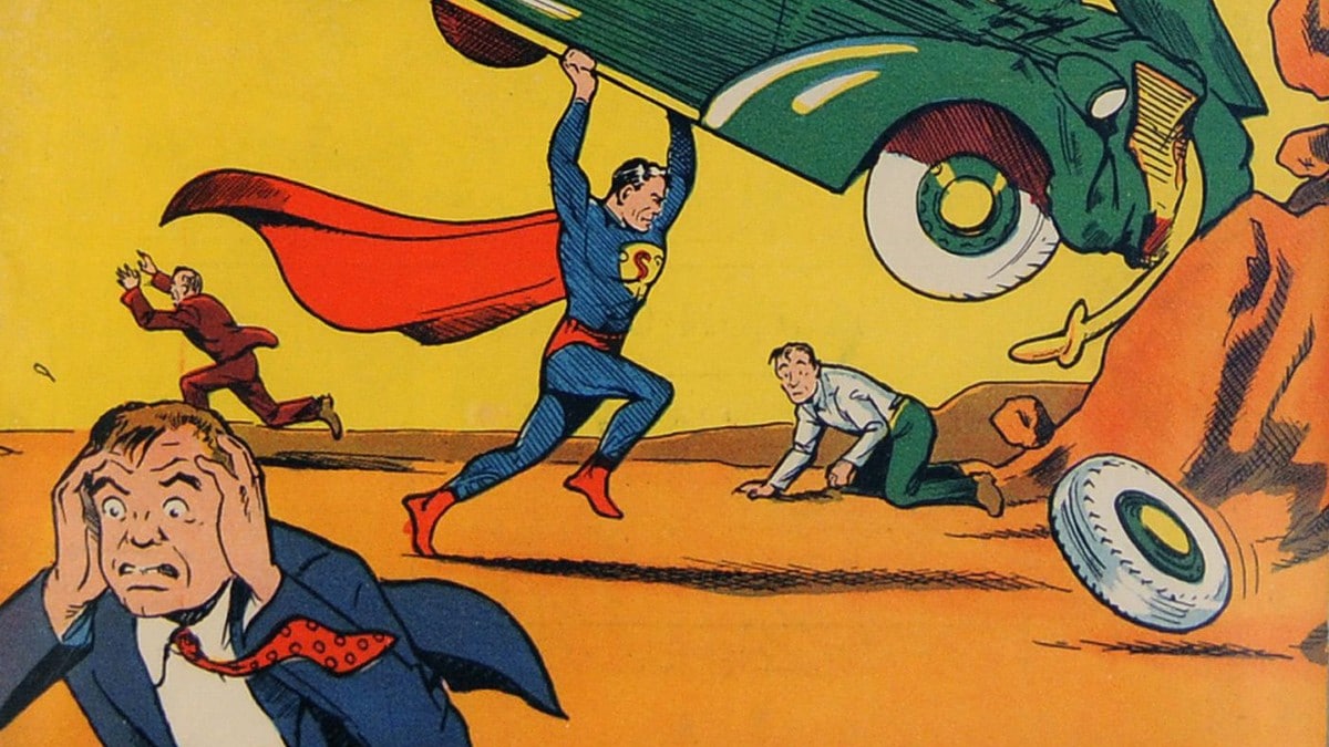 Superman cartoon sold for over 27 million kroner – NRK Kultur og underholdning