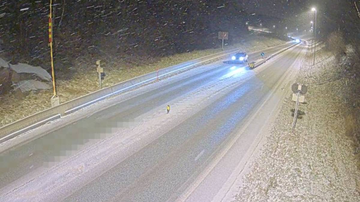 Snø øst i Agder: – Ta det rolig på veiene