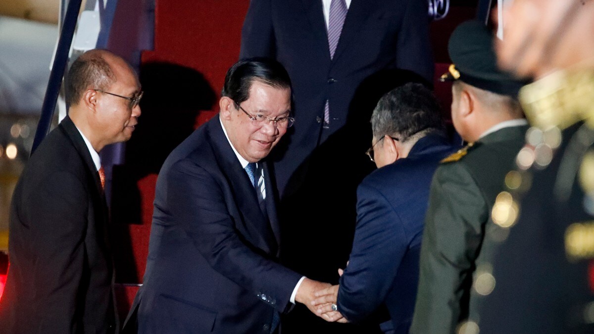 Kambodsjas statsminister til G20 med korona
