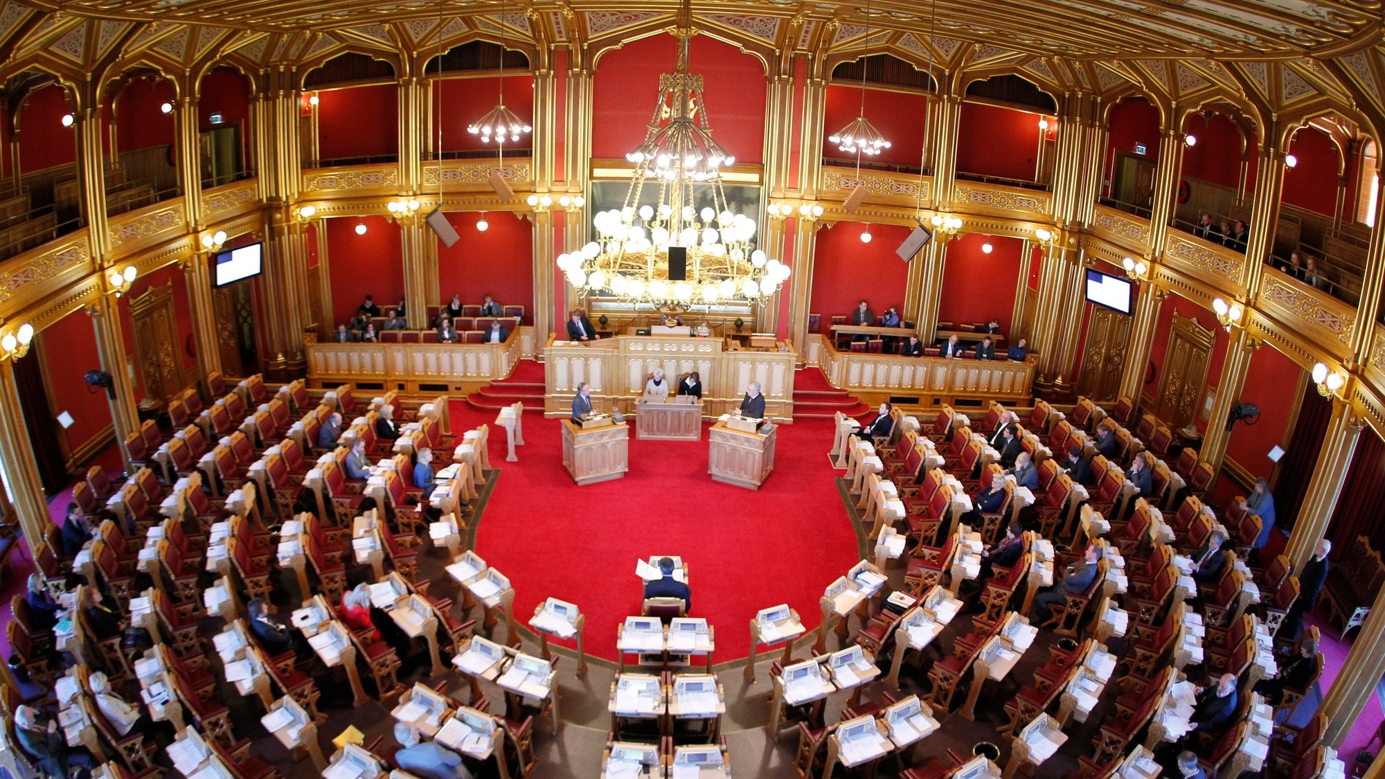 Стортинг (здание парламента) Норвегия