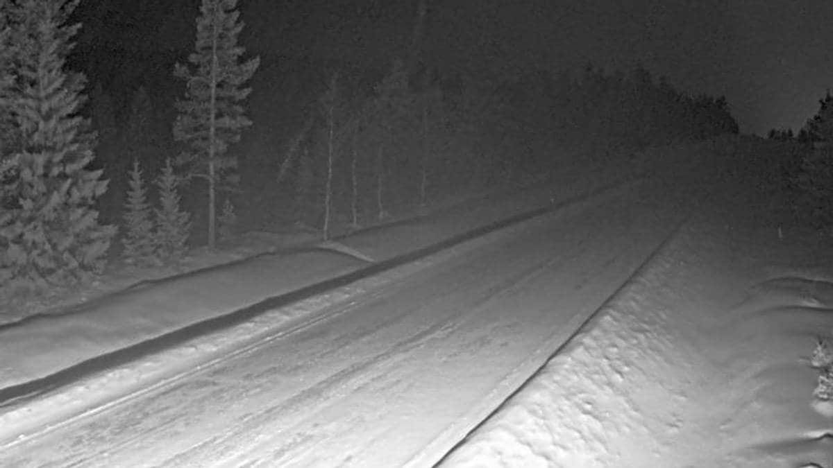 E6 stengt mellom Nordland og Trøndelag