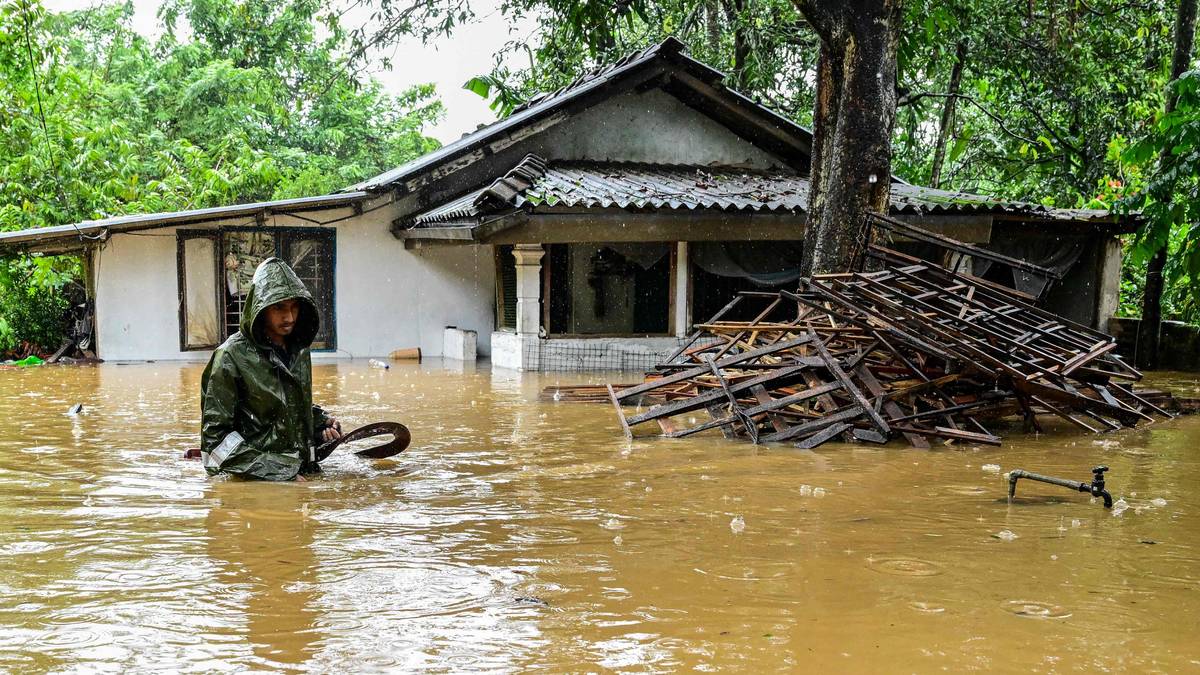 Hundrevis omkomne i Søraust-Asia etter flaum og skred